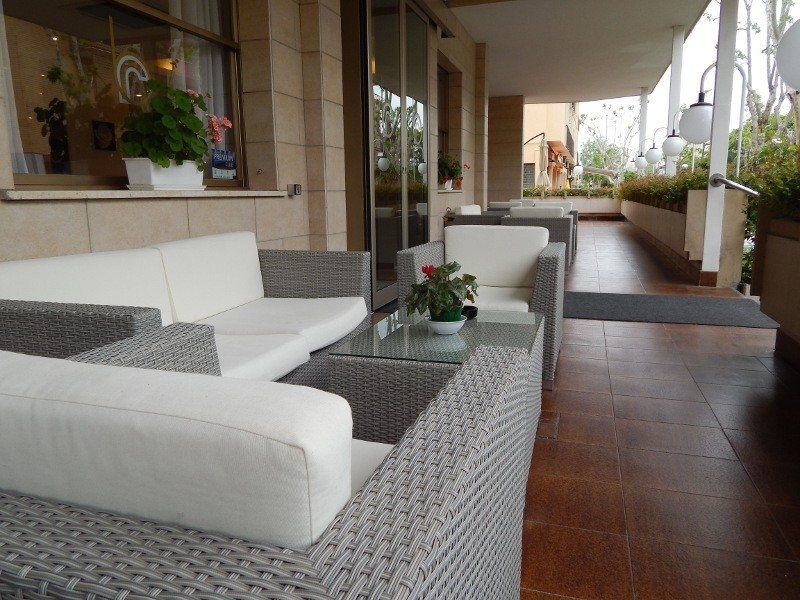 Hotel Rosabianca Rímini Exterior foto